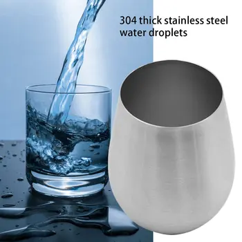 304 Thick Stainless Steel Drop Cup Stainless Steel Egg Cup Wine Glass Can Be Determined Logo 
304 Thick Stainless Steel Drop Cup Stainless Steel Egg Cup Wine Glass Can Be Determined Logo
