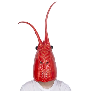 New Product Red Lobster Mask Latex Animal Funny Adult Costume Accessory
New Product Red Lobster Mask Latex Animal Funny Adult Costume Accessory