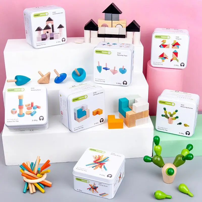 Educational Baby Toy for Domino Travel Kids and Adult Travel Game in Creative Wooden Blocks Tin Box
Educational Baby Toy for Domino Travel Kids and Adult Travel Game in Creative Wooden Blocks Tin Box