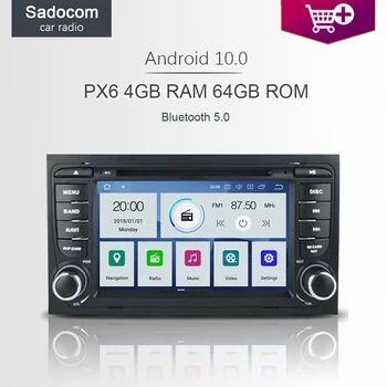 7" PX6 2 din Android 10.0 Car DVD player 6 Core 64GB ROM 4GB RAM autoradio car radio GPS For AUDI A4 SEAT EXEO (2009-2012) S4
7" PX6 2 din Android 10.0 Car DVD player 6 Core 64GB ROM 4GB RAM autoradio car radio GPS For AUDI A4 SEAT EXEO (2009-2012) S4