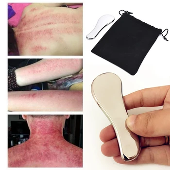 New 304 Stainless Steel Guasha Massage Tool For Face Back Arm Skin Care Scraping Body Health Massage For Beauty Tool
New 304 Stainless Steel Guasha Massage Tool For Face Back Arm Skin Care Scraping Body Health Massage For Beauty Tool
