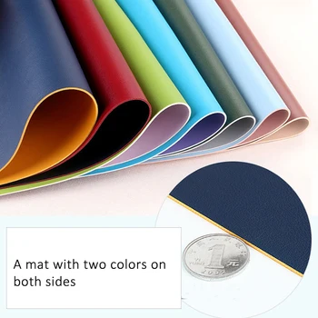1 PCS Waterproof Multicolor PVC Cutting Mat Tablecloth Placemat Coaster Table Tableware Heat-resistant Nonslip Pads Kitchen Tool
1 PCS Waterproof Multicolor PVC Cutting Mat Tablecloth Placemat Coaster Table Tableware Heat-resistant Nonslip Pads Kitchen Tool