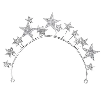 Fashion Star bride crown hair hoop hot wedding hair accessories bridal accessories wedding dress Accessory 
Fashion Star bride crown hair hoop hot wedding hair accessories bridal accessories wedding dress Accessory