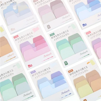 Simple Style Gradient Color Self-Adhesive N Times Indexes Memo Pad Sticky Notes Stationery
Simple Style Gradient Color Self-Adhesive N Times Indexes Memo Pad Sticky Notes Stationery