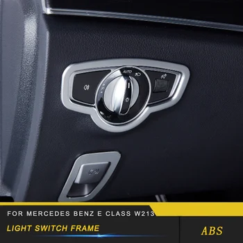 For Mercedes Benz E Class W213 C Class W205 Car Headlight Switch Button Cover Trim Frame Sticker Interior Accessories
For Mercedes Benz E Class W213 C Class W205 Car Headlight Switch Button Cover Trim Frame Sticker Interior Accessories