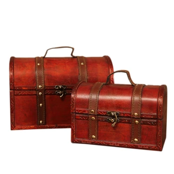2Pcs Vintage Wooden Storage Box and Two Piece Suit Kids for Jewelry and Other Organizer Creative Gold Coin Storage Box
2Pcs Vintage Wooden Storage Box and Two Piece Suit Kids for Jewelry and Other Organizer Creative Gold Coin Storage Box