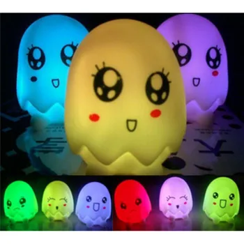 1PC kids night light colorful changing Eggshell villain led night lamp for Xms Chlidren's bedroom decoration table lamp
1PC kids night light colorful changing Eggshell villain led night lamp for Xms Chlidren's bedroom decoration table lamp