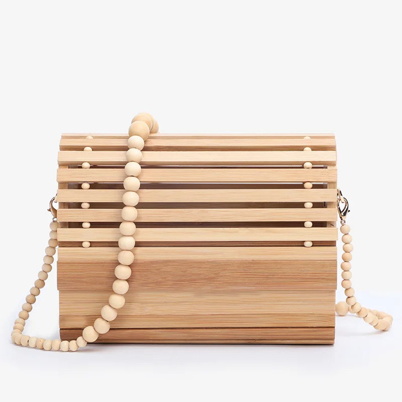 2019 New Creative Bamboo, Manual Preparation of Single-shoulder Bag, Beach Bamboo Bag, Diagonal Cross-section of Women's Bag
2019 New Creative Bamboo, Manual Preparation of Single-shoulder Bag, Beach Bamboo Bag, Diagonal Cross-section of Women's Bag