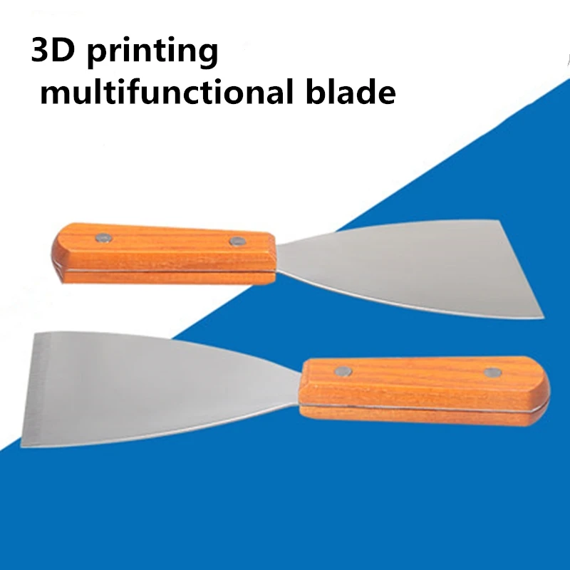 3D Printing Model Shovel Special Knife Multi PurposeTool Scraper Stainless Steel 89g 1.1mm 2Cr13 Stainless Steel + wooden Handl
3D Printing Model Shovel Special Knife Multi PurposeTool Scraper Stainless Steel 89g 1.1mm 2Cr13 Stainless Steel + wooden Handl