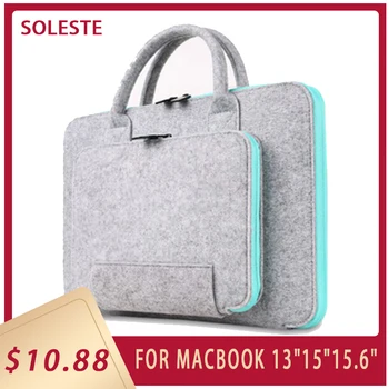 Laptop Bag Cover For Macbook Air 13.3 Pro 15.6 Case Xiaomi Air 13 Wool Felt Universal Notebook Computer Laptop Sleeve Bag Case
Laptop Bag Cover For Macbook Air 13.3 Pro 15.6 Case Xiaomi Air 13 Wool Felt Universal Notebook Computer Laptop Sleeve Bag Case