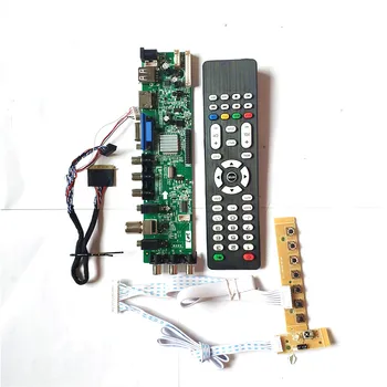 For LTN156AT09-H03/H02/H01/B02/001 DVB digital LVDS 40-Pin panel 1366*768 HDMI VGA AV TV 3663 universal LCD Controller board Kit
For LTN156AT09-H03/H02/H01/B02/001 DVB digital LVDS 40-Pin panel 1366*768 HDMI VGA AV TV 3663 universal LCD Controller board Kit