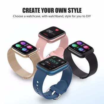 P6 Android IOS Smart Watch Waterproof blood oxygen heart rate monitor Clock with pressure measurement Sport Bluetooth Smartwatch
P6 Android IOS Smart Watch Waterproof blood oxygen heart rate monitor Clock with pressure measurement Sport Bluetooth Smartwatch