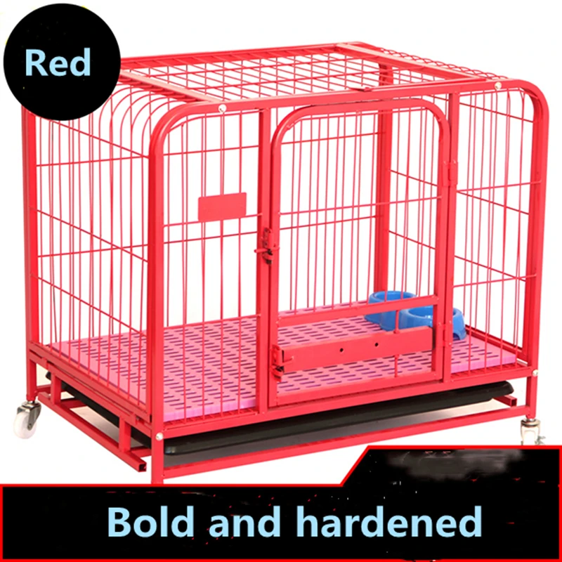 

Dog Cage Large Medium-sized Small Dog Teddy Golden Retriever Dog Cage Demu Animal Husbandry Bold Satsuma Indoor Pet Cage