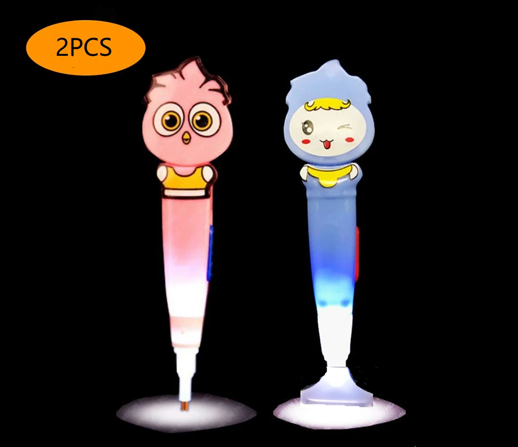 2pcs 5D Point Drill Pen Gift LED Light Sewing Tool Diamond Painting Eco-friendly Cartoon Mosaic Home Decoration Embroidery DIY
2pcs 5D Point Drill Pen Gift LED Light Sewing Tool Diamond Painting Eco-friendly Cartoon Mosaic Home Decoration Embroidery DIY