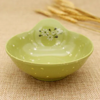 Japanese Style Melamine Hot Pot Tableware Single Ear Seasoning Bowl High Quality Soy Sauce Dishes WB835
Japanese Style Melamine Hot Pot Tableware Single Ear Seasoning Bowl High Quality Soy Sauce Dishes WB835