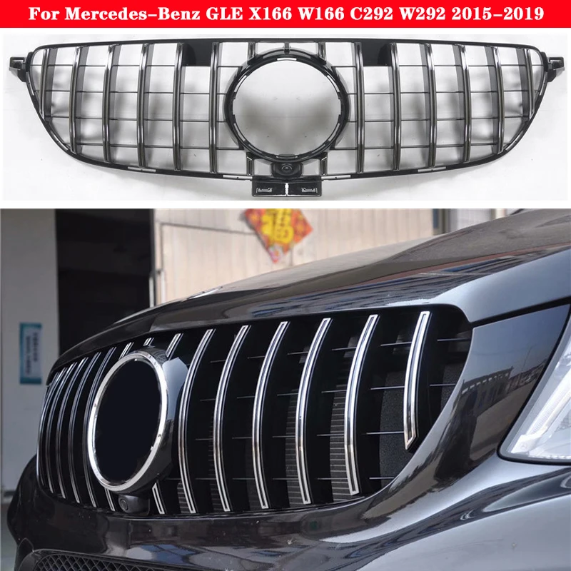 Автостайлинг средняя решетка для Mercedes-Benz GLE X166 W166 C292 W292 2015-2019 Diamond GT серебристо-черный передний бампер Центральная решетка
Автостайлинг средняя решетка для Mercedes-Benz GLE X166 W166 C292 W292 2015-2019 Diamond GT серебристо-черный передний бампер Центральная решетка