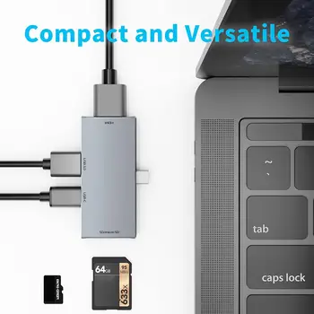 5 in 1 USB-C Converter Adapter USB 3.0 HMDI/PD/Micro-SD/TF Card Reader Dock for Macbook xiaomi sansung dropship
5 in 1 USB-C Converter Adapter USB 3.0 HMDI/PD/Micro-SD/TF Card Reader Dock for Macbook xiaomi sansung dropship