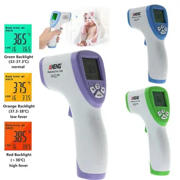 Digital Thermometer Infrared Thermometer Household Baby Adult Forehead Non-Contact Infrared Thermometer With LCD Backlight
Digital Thermometer Infrared Thermometer Household Baby Adult Forehead Non-Contact Infrared Thermometer With LCD Backlight