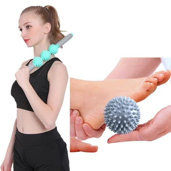 18 Inch Muscle Massager Gym Muscle Relaxation Bar Muscle Massage Roller Yoga Deep Muscle Relaxation Massage Shaft-Green & Massag
18 Inch Muscle Massager Gym Muscle Relaxation Bar Muscle Massage Roller Yoga Deep Muscle Relaxation Massage Shaft-Green & Massag
