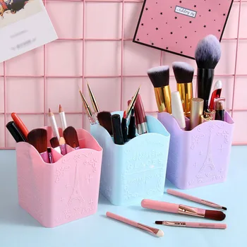 Multifunctional Pen Holder Makeup Storage Box PP Container Eiffel Tower 4 Compartments Brush Cases Mini Organizer
Multifunctional Pen Holder Makeup Storage Box PP Container Eiffel Tower 4 Compartments Brush Cases Mini Organizer