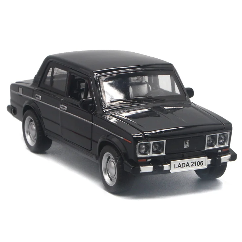 Diecast 1:32 Alloy Pull Back Electronic Model Cars Simulation Vehicles Toys for Children Flashing Vintage Lada Muscle Car
Diecast 1:32 Alloy Pull Back Electronic Model Cars Simulation Vehicles Toys for Children Flashing Vintage Lada Muscle Car