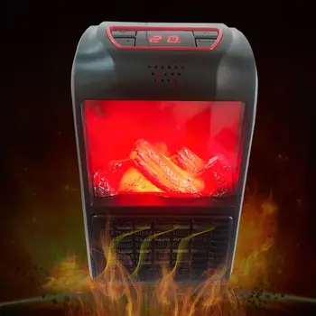 Mini Electric Wall-outlet Flame Heater EU/US Plug-in Air Warmer Heating Stove Radiator Household Wall Handy Fan Winter Use Suppl
Mini Electric Wall-outlet Flame Heater EU/US Plug-in Air Warmer Heating Stove Radiator Household Wall Handy Fan Winter Use Suppl