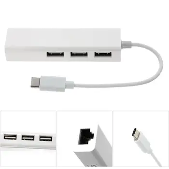 USB C USB 3.1 Type C RJ45 Ethernet Network Adapter For Macbook Air Pro Other TYPE C Computer to use Wired Internet Cable White
USB C USB 3.1 Type C RJ45 Ethernet Network Adapter For Macbook Air Pro Other TYPE C Computer to use Wired Internet Cable White