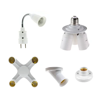 BEYLSION 4 In 1 EU US Plug Extend E27 to E27 Socket Base Splitter LED Light Lamp Bulb Adjustable Adapter Holder
BEYLSION 4 In 1 EU US Plug Extend E27 to E27 Socket Base Splitter LED Light Lamp Bulb Adjustable Adapter Holder