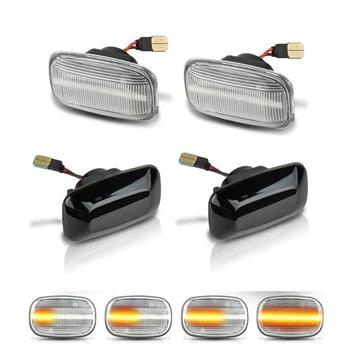 2Pcs Dynamic LED Side Marker fender Lights 12V Flowing Turn Signal Light Side Repeater For Toyota Landcruiser 70 80 100 Series
2Pcs Dynamic LED Side Marker fender Lights 12V Flowing Turn Signal Light Side Repeater For Toyota Landcruiser 70 80 100 Series