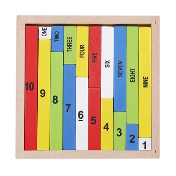 Montessori Education Wooden Toys 1-10 Digit Cognitive Math Toy Teaching Logarithm Version Kid Early Learning Digit Box
Montessori Education Wooden Toys 1-10 Digit Cognitive Math Toy Teaching Logarithm Version Kid Early Learning Digit Box