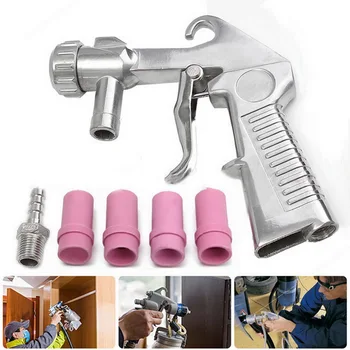 Sandblaster Feed Blast Air Siphon Sand Blasting Abrasive Tool Ceramic Nozzles Tips Kit Power Tools Sprayer Freeshipping
Sandblaster Feed Blast Air Siphon Sand Blasting Abrasive Tool Ceramic Nozzles Tips Kit Power Tools Sprayer Freeshipping