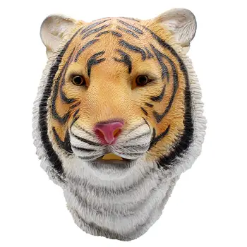 Tiger Head Latex Mask Full Face Adult Mask Breathable Halloween Masquerade Fancy Dress Party Cosplay Costume Lovely Animal Mask
Tiger Head Latex Mask Full Face Adult Mask Breathable Halloween Masquerade Fancy Dress Party Cosplay Costume Lovely Animal Mask