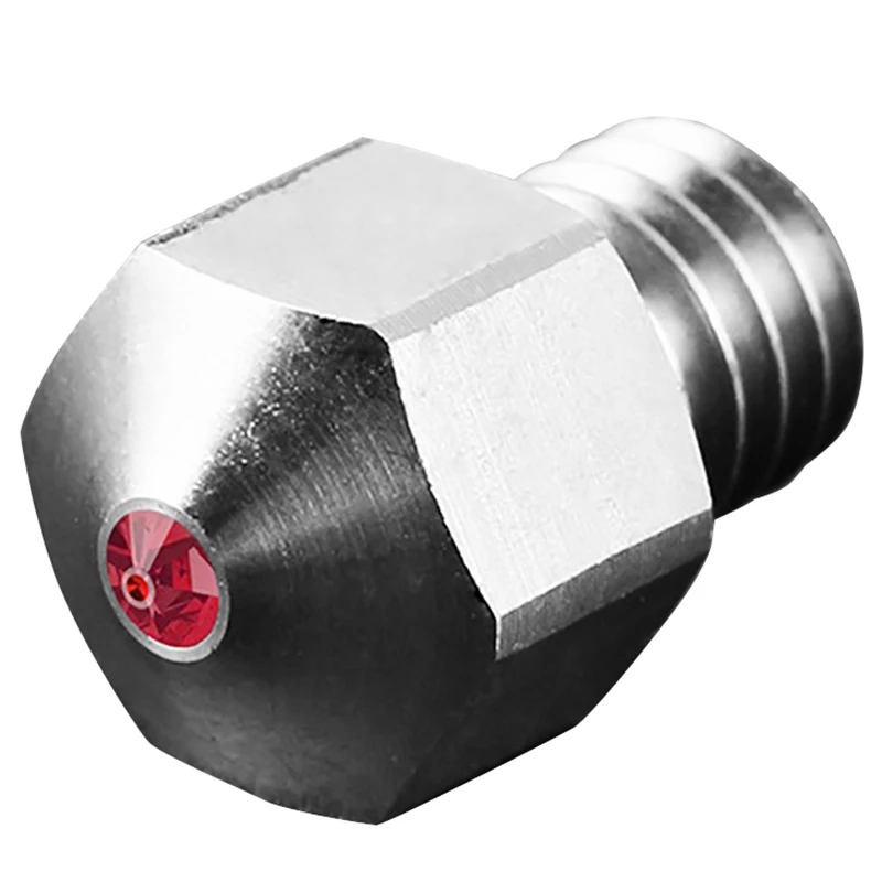 3D Printer Accessories MK8 Titanium Steel Ruby Nozzle 0.4mm Compatible with PETG ABS PEI PEEK
3D Printer Accessories MK8 Titanium Steel Ruby Nozzle 0.4mm Compatible with PETG ABS PEI PEEK