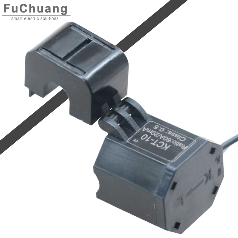 Current Transformer KCT-10 AC current sensor 20A 30A 50A 60A 75A split core amp transformers without power off Easy to install
Current Transformer KCT-10 AC current sensor 20A 30A 50A 60A 75A split core amp transformers without power off Easy to install
