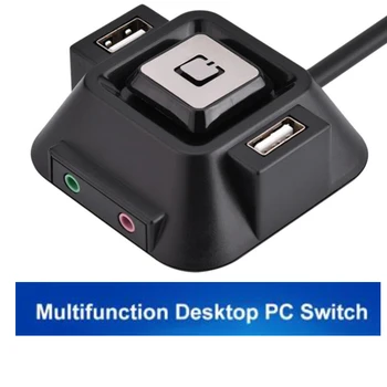 Multifunction Desktop Computer PC Case Power Supply on/off Reset Button Switch Block Extender Cable with Dual USB Port Audio
Multifunction Desktop Computer PC Case Power Supply on/off Reset Button Switch Block Extender Cable with Dual USB Port Audio