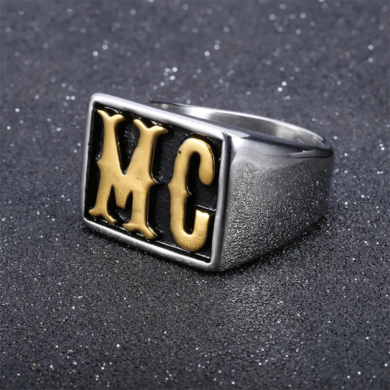 Megin D Stainless Steel Titanium English Letter MCHD Punk Hip Hop Vintage Rings for Men Women Couple Friends Gift Jewelry Bague
Megin D Stainless Steel Titanium English Letter MCHD Punk Hip Hop Vintage Rings for Men Women Couple Friends Gift Jewelry Bague