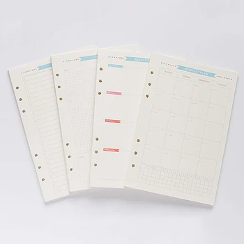 6 Holes Loose Leaf Notebook Spiral Planner Refill Inner Paper A5 Pages Diary Weekly Monthly Plan To Do Listfor
6 Holes Loose Leaf Notebook Spiral Planner Refill Inner Paper A5 Pages Diary Weekly Monthly Plan To Do Listfor