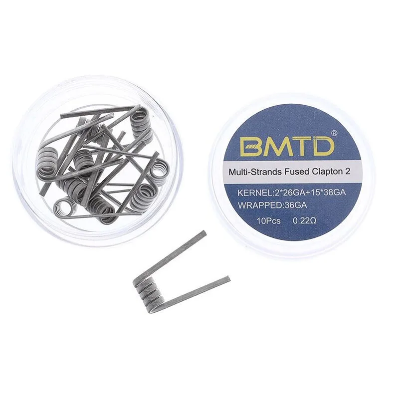 10Pcs NI80 Juggernaut Staple Framed Staple Multi-Strands Fused Clapton Heating Wire coil RDA Atomizer Prebuilt Coils
10Pcs NI80 Juggernaut Staple Framed Staple Multi-Strands Fused Clapton Heating Wire coil RDA Atomizer Prebuilt Coils