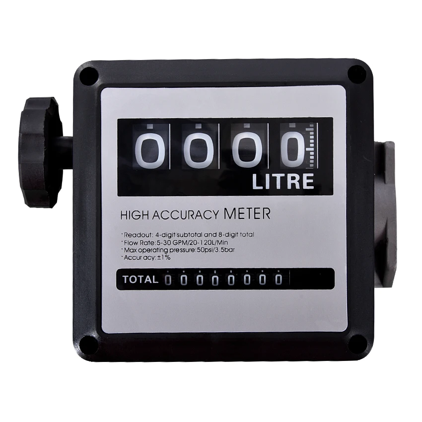 New Arrival Gasoline Flowmeter Four Digital Diesel Fuel Oil Flow Meter Counter 8-80L / min Accuracy 1% 0.05-0.1MPA 25mm
New Arrival Gasoline Flowmeter Four Digital Diesel Fuel Oil Flow Meter Counter 8-80L / min Accuracy 1% 0.05-0.1MPA 25mm