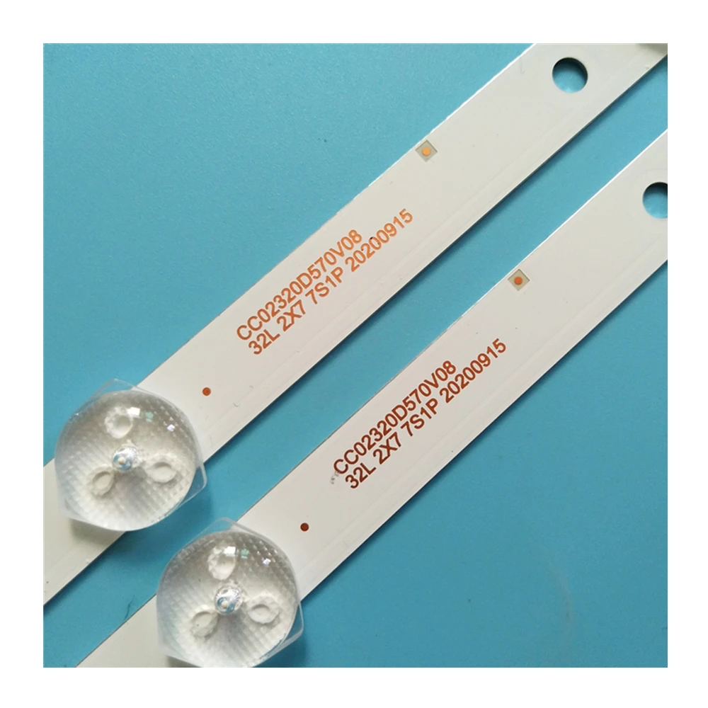 570mm TV Lamps Kit LED Backlight Strips For ORION OLT-32002 LED Bars Bands CC02320D570V02 Rulers CC02320D570V12 CV315PW07S
570mm TV Lamps Kit LED Backlight Strips For ORION OLT-32002 LED Bars Bands CC02320D570V02 Rulers CC02320D570V12 CV315PW07S