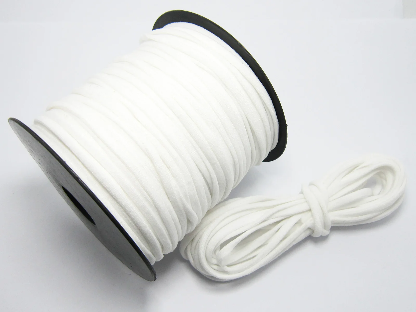 Mask making material 4mm elastic band supplies Stretch drawstring rope nylon elastic cord spandex/chinlon
Mask making material 4mm elastic band supplies Stretch drawstring rope nylon elastic cord spandex/chinlon