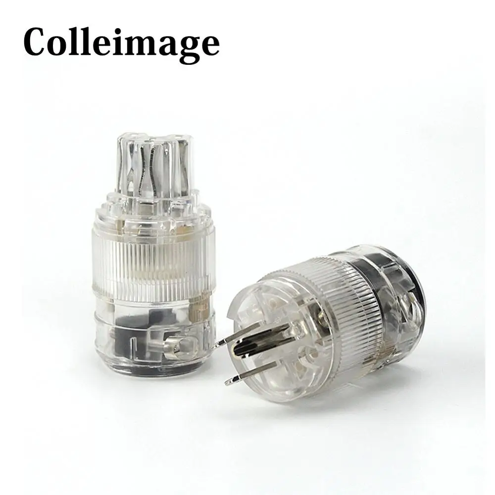 Colleimage Hifi US Clear Rhodium Plated Copper Male Plug Hifi Power Connector Plug Jack Socket Audio Power Socket American
Colleimage Hifi US Clear Rhodium Plated Copper Male Plug Hifi Power Connector Plug Jack Socket Audio Power Socket American