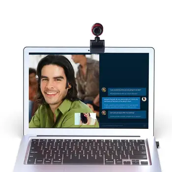 USB 2.0 HD Webcam Camera Web Cam With Mic For Computer Classes Web For Online with PC Laptop Mini Desktop Microphone Camera X2D4
USB 2.0 HD Webcam Camera Web Cam With Mic For Computer Classes Web For Online with PC Laptop Mini Desktop Microphone Camera X2D4