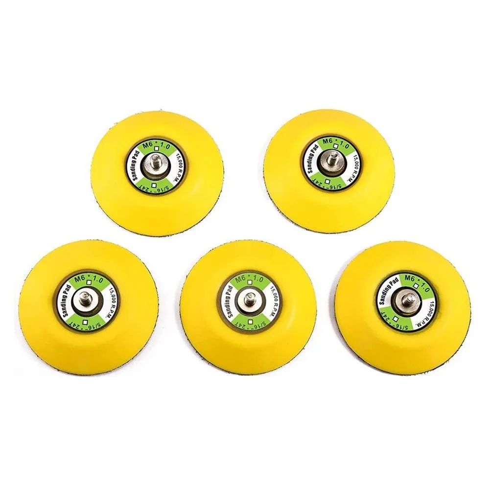 FREE POST 5pcs 5x 75mm Backing ForAir Sander Hook Loop M6 Pad Polishing Sanding Thread 3\\\\\\\\\\\\\\\" Parts Replacement Tools
FREE POST 5pcs 5x 75mm Backing ForAir Sander Hook Loop M6 Pad Polishing Sanding Thread 3\\\\\\\\\\\\\\\" Parts Replacement Tools