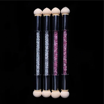 Set With 4 Replace Sponge Heads Nail Art Gradient Brush Pen Painting Dotting Double End Tips DIY Rhinestone Handle Manicure Tool
Set With 4 Replace Sponge Heads Nail Art Gradient Brush Pen Painting Dotting Double End Tips DIY Rhinestone Handle Manicure Tool