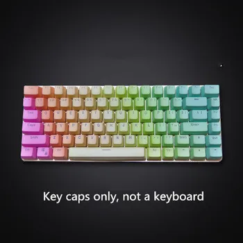 82 keys/set PBT backlit key cap for MX switch mechanical keyboard A-Jazz AK33 KANANIC 82 keys layout keycaps
82 keys/set PBT backlit key cap for MX switch mechanical keyboard A-Jazz AK33 KANANIC 82 keys layout keycaps