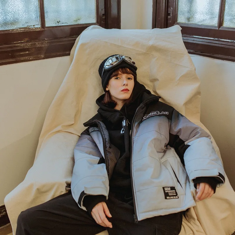 Couples Autumn and Winter Tide Short Gradient Color Down Jacket Men's Tide Brand Popular Jacket Ins Parkas
Couples Autumn and Winter Tide Short Gradient Color Down Jacket Men's Tide Brand Popular Jacket Ins Parkas