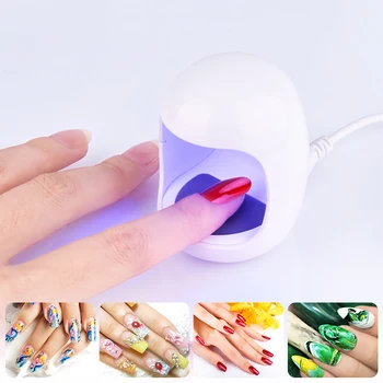 3w Mini LED Nail Light UV Lamp Nail Polish Dryer Small portable egg shape Machine USB Gel Varnish Curing Machine Nail Art Tools
3w Mini LED Nail Light UV Lamp Nail Polish Dryer Small portable egg shape Machine USB Gel Varnish Curing Machine Nail Art Tools
