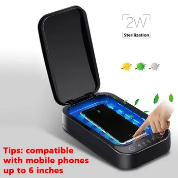 Mini Portable USB UV Sterilizer Mask Phone Rectangular Shaped Compact Sterilizer Box New Arrival Disinfection Box
Mini Portable USB UV Sterilizer Mask Phone Rectangular Shaped Compact Sterilizer Box New Arrival Disinfection Box