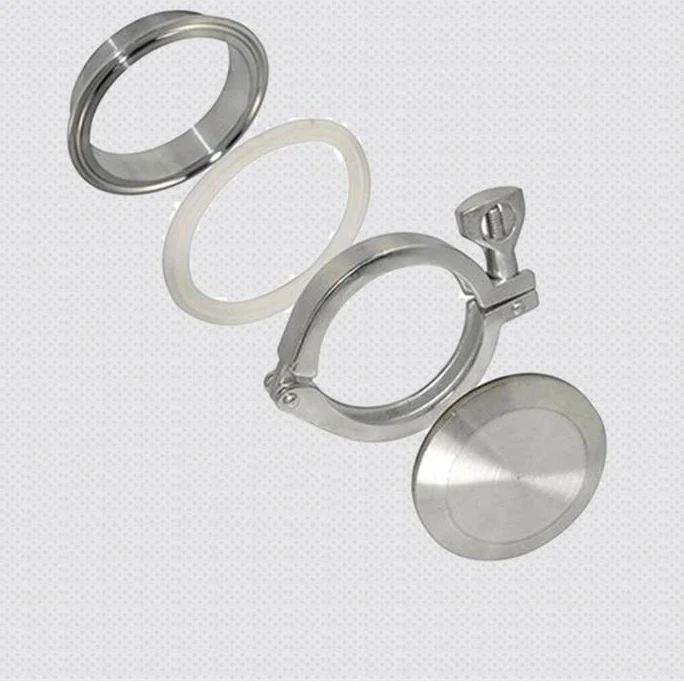 Free shipping 4'' 102MM OD Sanitary TriClamp Ferrule + End Cap + Tri Clamp + Silicon Gasket
Free shipping 4'' 102MM OD Sanitary TriClamp Ferrule + End Cap + Tri Clamp + Silicon Gasket